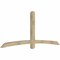 Ekena Millwork Bellingham Rough Sawn Timber Gable Bracket, Douglas Fir, 96"W x 40"H x 4"D x 4"F, 10/12 Pitch GBW096X40X0404BEL00RDF - alternate 5